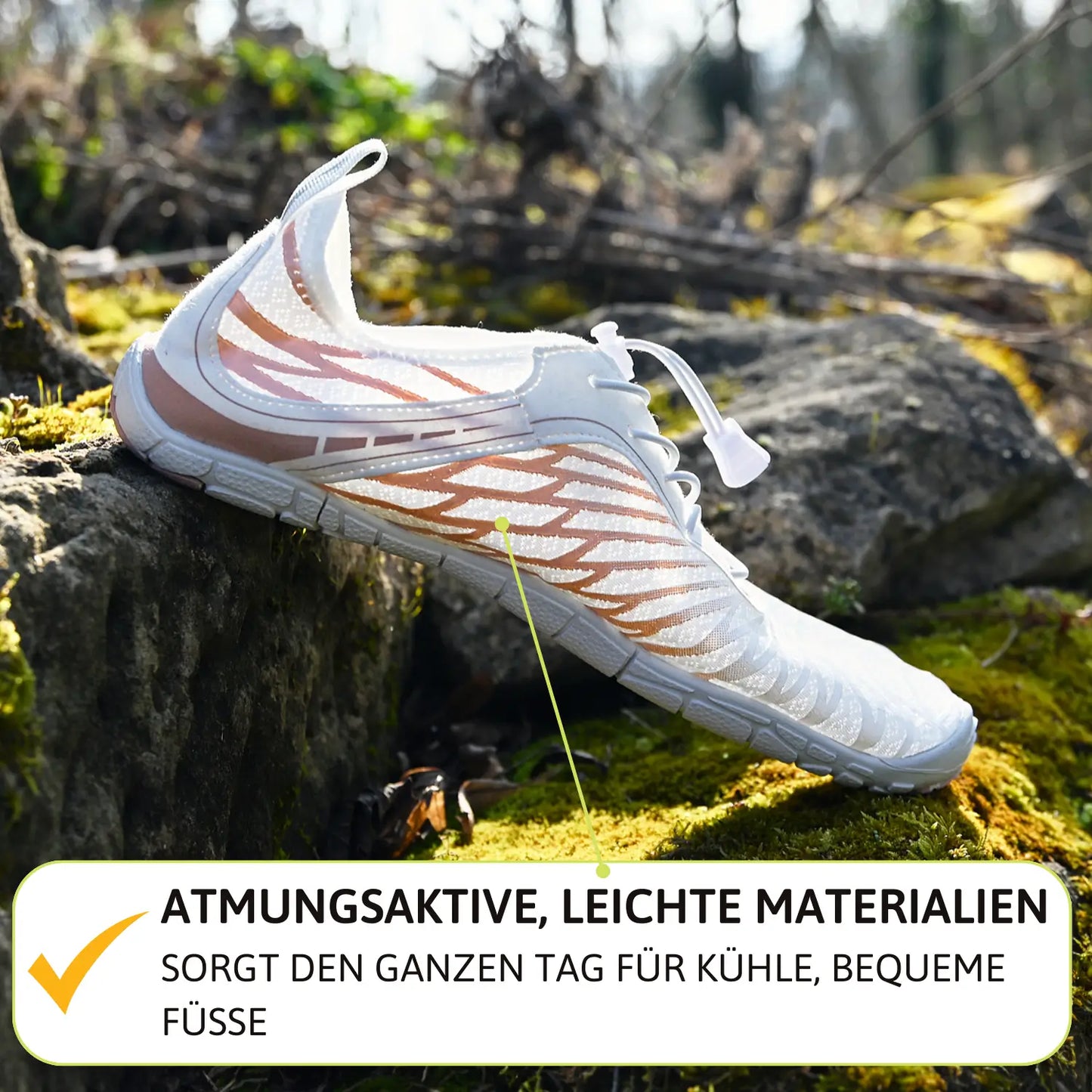 Airfeet Motion - Gesunde & rutschfeste Alltags-Barfußschuhe (Unisex)